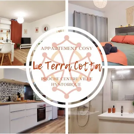 Ferienwohnung Le Terra Cotta - Proche Hyper Centre Montauban Exterior foto